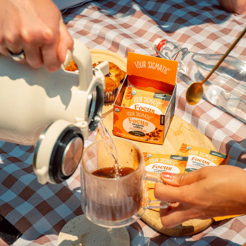 Four Sigmatic Focus Instant Organic Coffee with Lion's Mane & Chaga Mushrooms